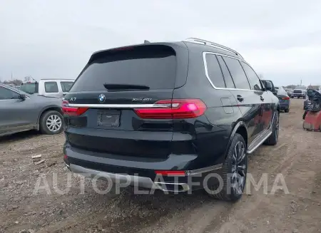 BMW X7 2019 vin 5UXCW2C57KL083845 from auto auction Iaai