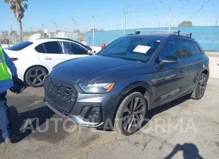 AUDI SQ5 2022 vin WA1B4AFY2N2042725 from auto auction Iaai