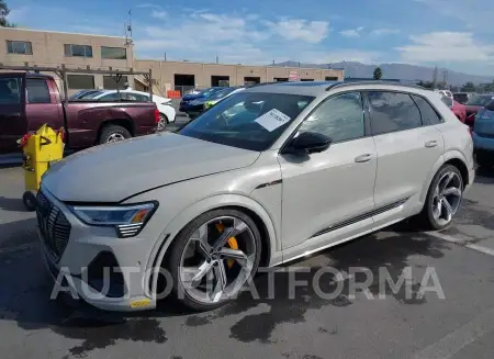 AUDI E-TRON S 2022 vin WA1VCBGE5NB035908 from auto auction Iaai