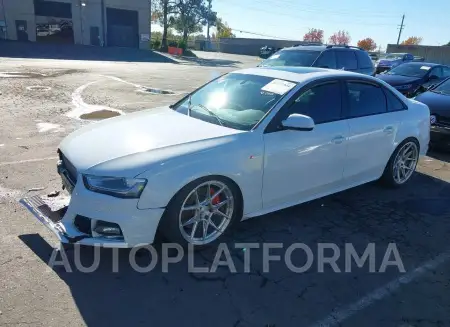 AUDI S4 2015 vin WAUBGAFL4FA075957 from auto auction Iaai