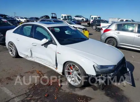 AUDI S4 2015 vin WAUBGAFL4FA075957 from auto auction Iaai