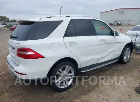 MERCEDES-BENZ ML 250 BLUETEC 2015 vin 4JGDA0EB2FA489444 from auto auction Iaai