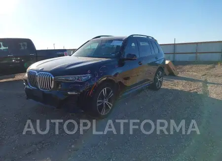 BMW X7 2019 vin 5UXCW2C55K0E74030 from auto auction Iaai