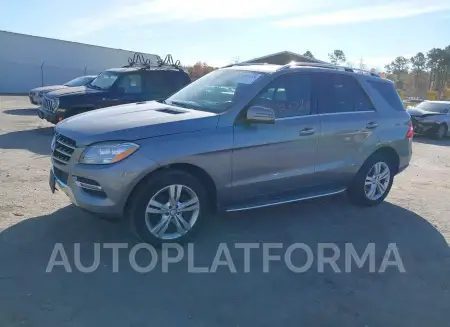 MERCEDES-BENZ ML 350 2015 vin 4JGDA5HB5FA617927 from auto auction Iaai