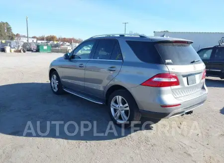 MERCEDES-BENZ ML 350 2015 vin 4JGDA5HB5FA617927 from auto auction Iaai