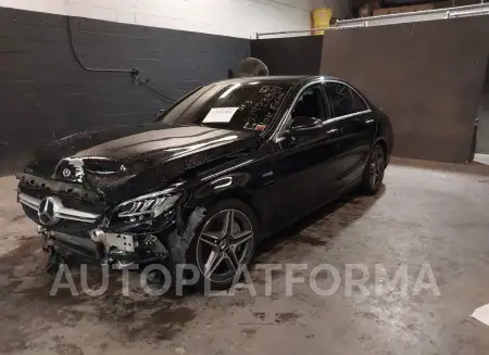 MERCEDES-BENZ AMG C 43 2020 vin W1KWF6EB4LR595639 from auto auction Iaai