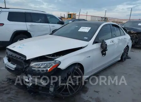 MERCEDES-BENZ AMG C 43 2020 vin W1KWF6EB9LR595118 from auto auction Iaai