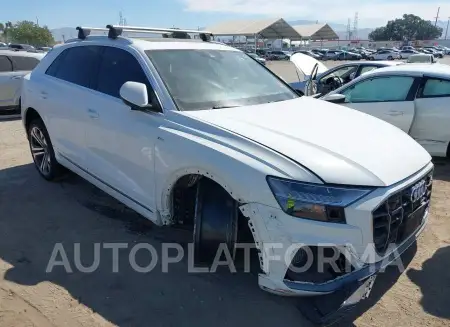 Audi Q8 2020 2020 vin WA1FVAF1XLD004372 from auto auction Iaai