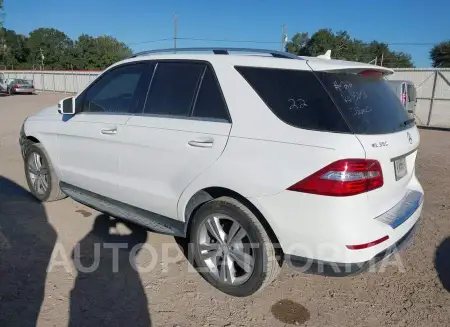 MERCEDES-BENZ ML 350 2015 vin 4JGDA5JB1FA534683 from auto auction Iaai