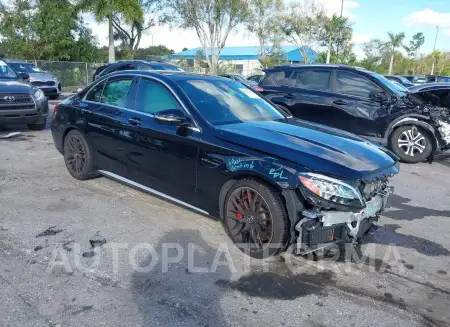 Mercedes-Benz C63 AMG 2019 2019 vin 55SWF8HB2KU316208 from auto auction Iaai