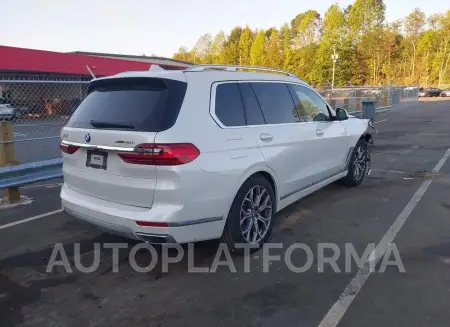 BMW X7 2021 vin 5UXCW2C01M9H68205 from auto auction Iaai