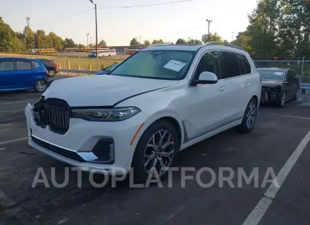 BMW X7 2021 vin 5UXCW2C01M9H68205 from auto auction Iaai