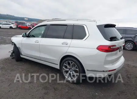 BMW X7 2019 vin 5UXCW2C58KL081621 from auto auction Iaai