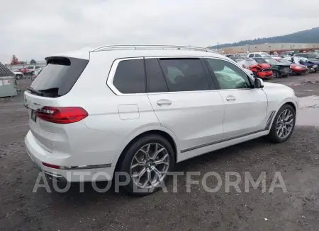 BMW X7 2019 vin 5UXCW2C58KL081621 from auto auction Iaai