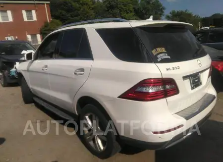 MERCEDES-BENZ ML 350 2015 vin 4JGDA5HB1FA475723 from auto auction Iaai