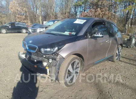 BMW I3 2015 vin WBY1Z4C57FV501633 from auto auction Iaai