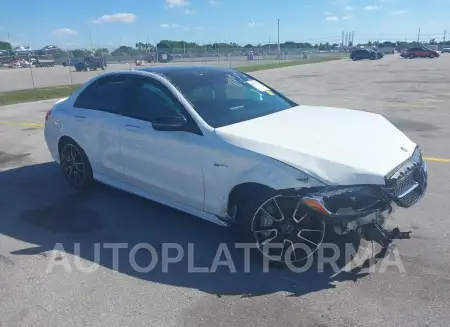 MERCEDES-BENZ AMG C 43 2018 vin 55SWF6EB1JU274380 from auto auction Iaai