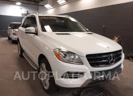 Mercedes-Benz ML350 2015 2015 vin 4JGDA5HB9FA598721 from auto auction Iaai