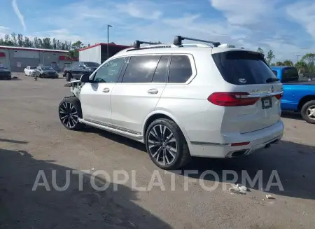 BMW X7 2019 vin 5UXCX4C59KLS38937 from auto auction Iaai