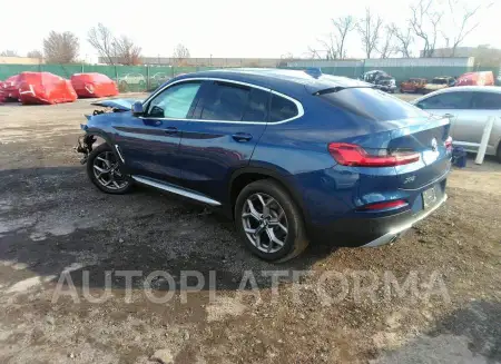 BMW X4 2021 vin 5UX2V1C02M9F05679 from auto auction Iaai