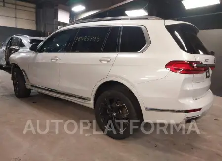 BMW X7 2021 vin 5UXCW2C06M9G36024 from auto auction Iaai