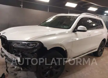 BMW X7 2021 vin 5UXCW2C06M9G36024 from auto auction Iaai