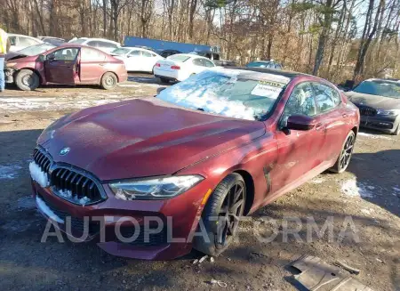 BMW M850I GTAN COUPE 2022 vin WBAGV8C05NCJ95140 from auto auction Iaai