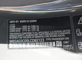 BMW M8 2020 vin WBSAE0C05LCD82123 from auto auction Iaai