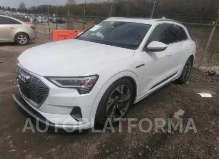 AUDI E-TRON 2022 vin WA1LABGE1NB007875 from auto auction Iaai