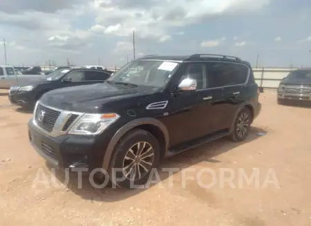 NISSAN ARMADA 2020 vin JN8AY2ND7L9109998 from auto auction Iaai