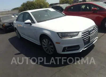 Audi A4 2018 2018 vin WAUKMAF42JA066992 from auto auction Iaai