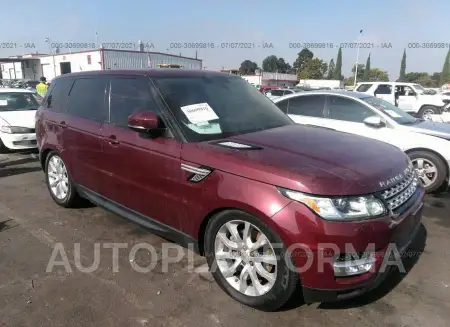 Land Rover Range Rover Sport 2015 2015 vin SALWR2VF5FA628480 from auto auction Iaai