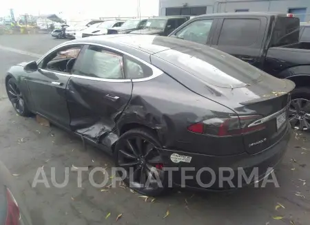 TESLA MODEL S 2015 vin 5YJSA1V40FF100357 from auto auction Iaai