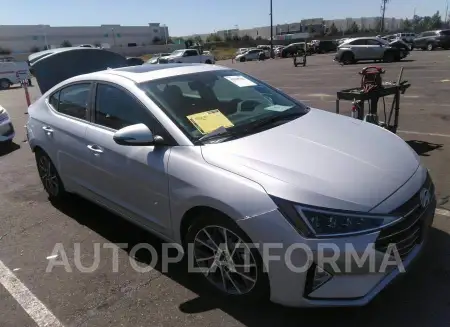 HYUNDAI ELANTRA 2019 vin KMHD84LF5KU854779 from auto auction Iaai