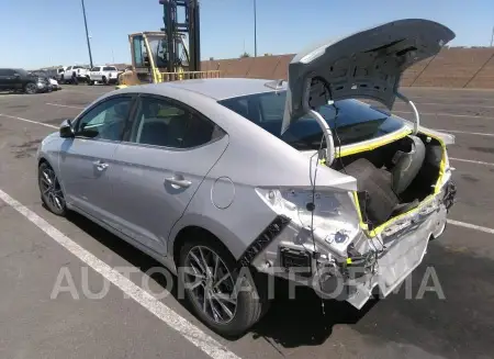 HYUNDAI ELANTRA 2019 vin KMHD84LF5KU854779 from auto auction Iaai