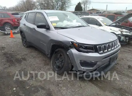 Jeep Compass 2019 2019 vin 3C4NJCABXKT782334 from auto auction Iaai