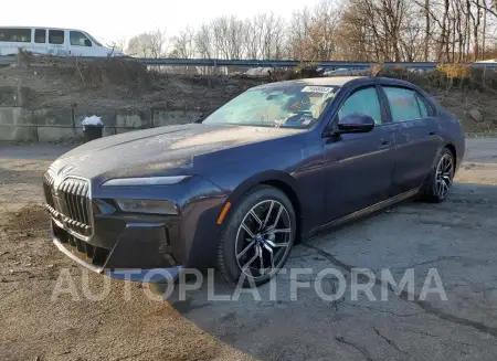 BMW I7 2023 2023 vin WBY53EJ06PCL62205 from auto auction Copart