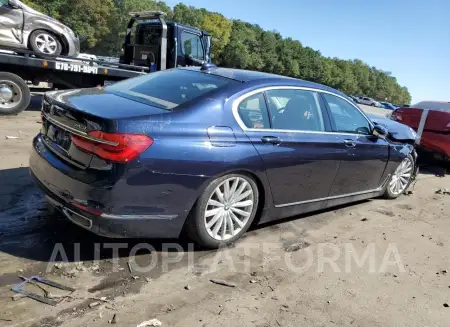 BMW 740 XI 2017 vin WBA7E4C31HGU99940 from auto auction Copart