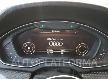 AUDI SQ5 PREMIU 2020 vin WA1B4AFY9L2055520 from auto auction Copart