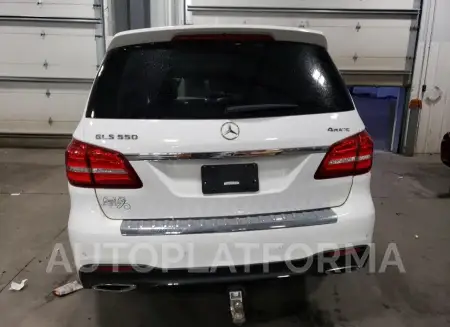 MERCEDES-BENZ GLS 550 4M 2018 vin 4JGDF7DE9JB050265 from auto auction Copart