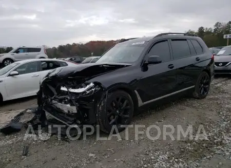 BMW X7 XDRIVE4 2022 vin 5UXCW2C06N9K68393 from auto auction Copart