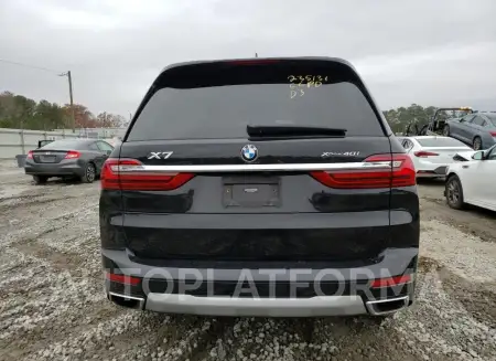 BMW X7 XDRIVE4 2022 vin 5UXCW2C06N9K68393 from auto auction Copart