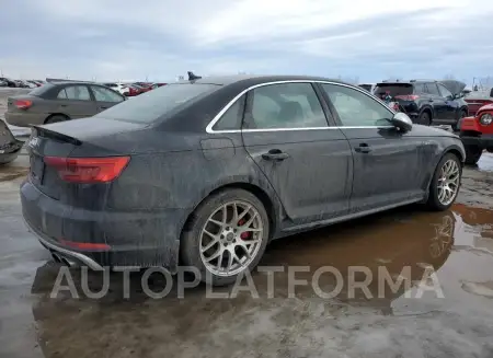 AUDI S4 PRESTIG 2018 vin WAUC4AF47JA003357 from auto auction Copart