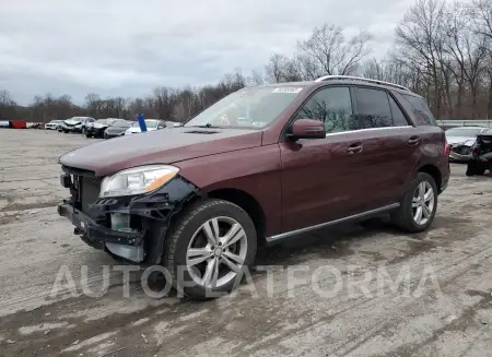 Mercedes-Benz ML350 2015 2015 vin 4JGDA5HB0FA501499 from auto auction Copart