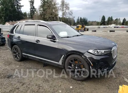 BMW X7 XDRIVE4 2022 vin 5UXCW2C01N9L60740 from auto auction Copart