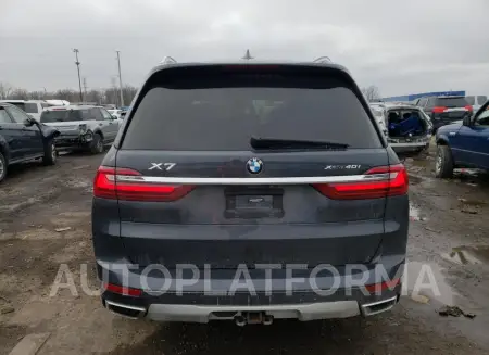 BMW X7 XDRIVE4 2021 vin 5UXCW2C03M9E25895 from auto auction Copart