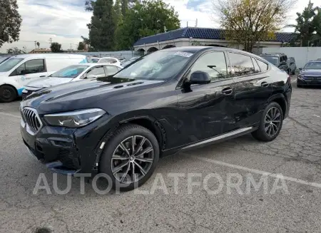 BMW X6 XDRIVE4 2022 vin 5UXCY6C05N9L77848 from auto auction Copart