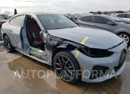 BMW I4 EDRIVE4 2023 vin WBY73AW09PFR28589 from auto auction Copart