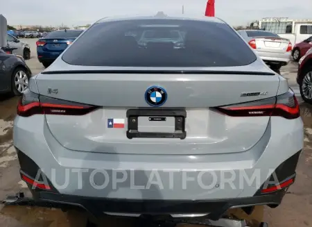 BMW I4 EDRIVE4 2023 vin WBY73AW09PFR28589 from auto auction Copart