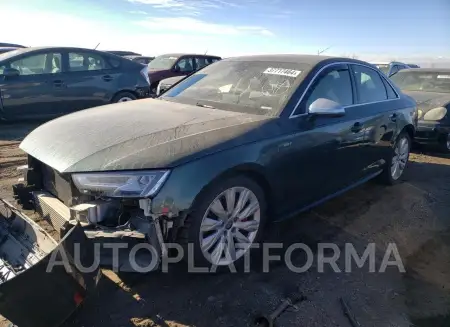 Audi S4 2018 2018 vin WAUC4AF4XJA001313 from auto auction Copart